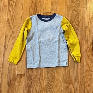 Carter's Long Sleeve Shirt in Gray and Yellow